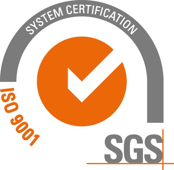 SGS ISO 9001:2015 certification mark
